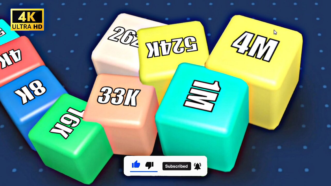 Cubes 2048 io 🕹️ Play on CrazyGames | most popular game in the world #2