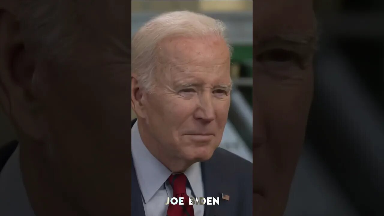 Joe Biden, Totally Irresponsible