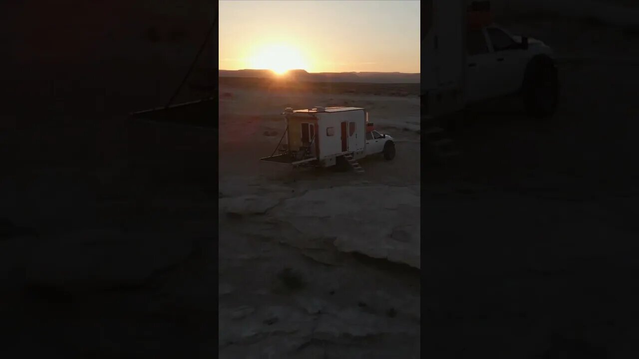 Macho at golden hour looking so good #overland #explore #overlanding #camping #beautiful #goldenhour