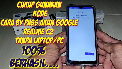 SOLUSI Atasi Lupa Akun Google REALME C2 Tanpa PC || 100% BERHASIL bypass frp realme C2 @stay0301