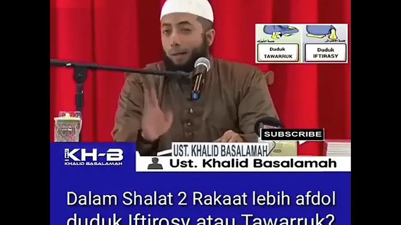 Dalam shalat dua rakaat, lebih afdol duduk iftirosy atau tawarruk