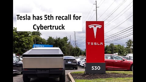 Tesla Truck has 5th recall