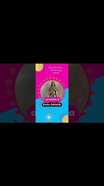 Oración a Santa Adelaida #shorts