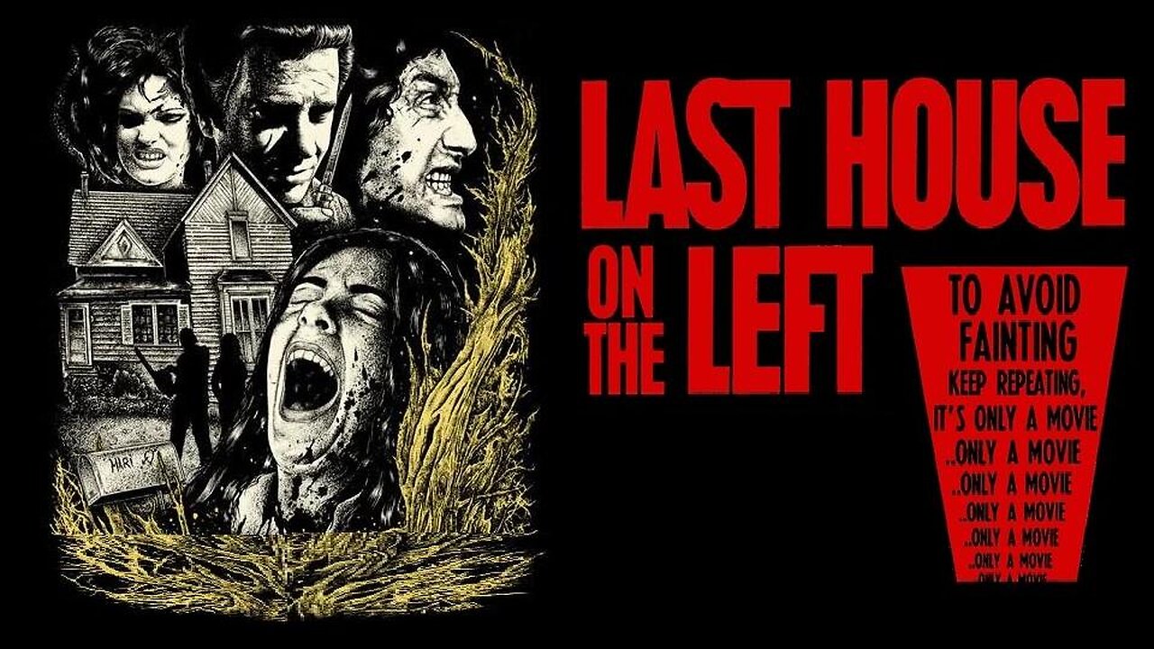 THE LAST HOUSE ON THE LEFT 1972 Wes Craven's Grindhouse Cult Classic RESTORED MOVIE HD & W/S