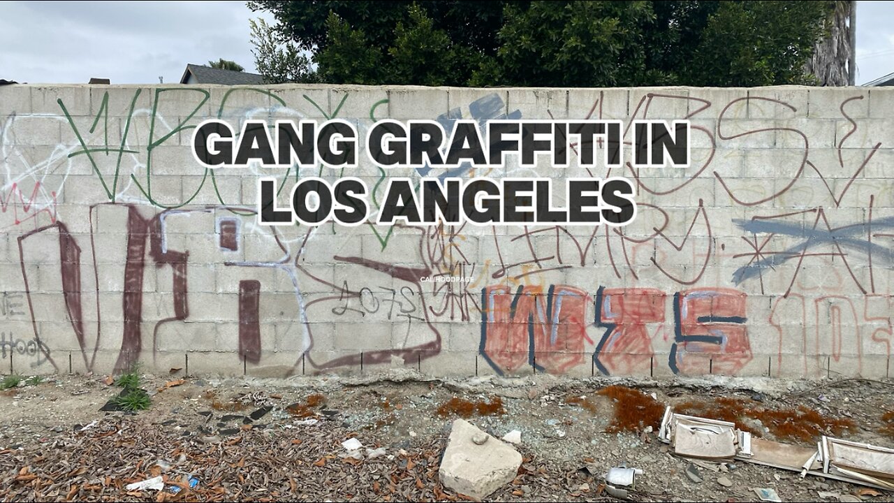 GANG GRAFFITI in LOS ANGELES; Episode 001, Featuring 18th Street, MS13, Florencia, and more