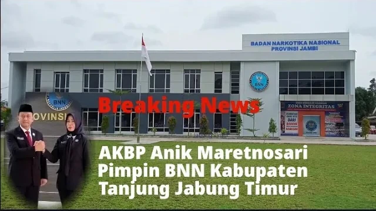 AKBP Anik Maretnosari, Pimpin BNN kabupaten Tanjung Jabung Timur #Tanjungjabungbersinar