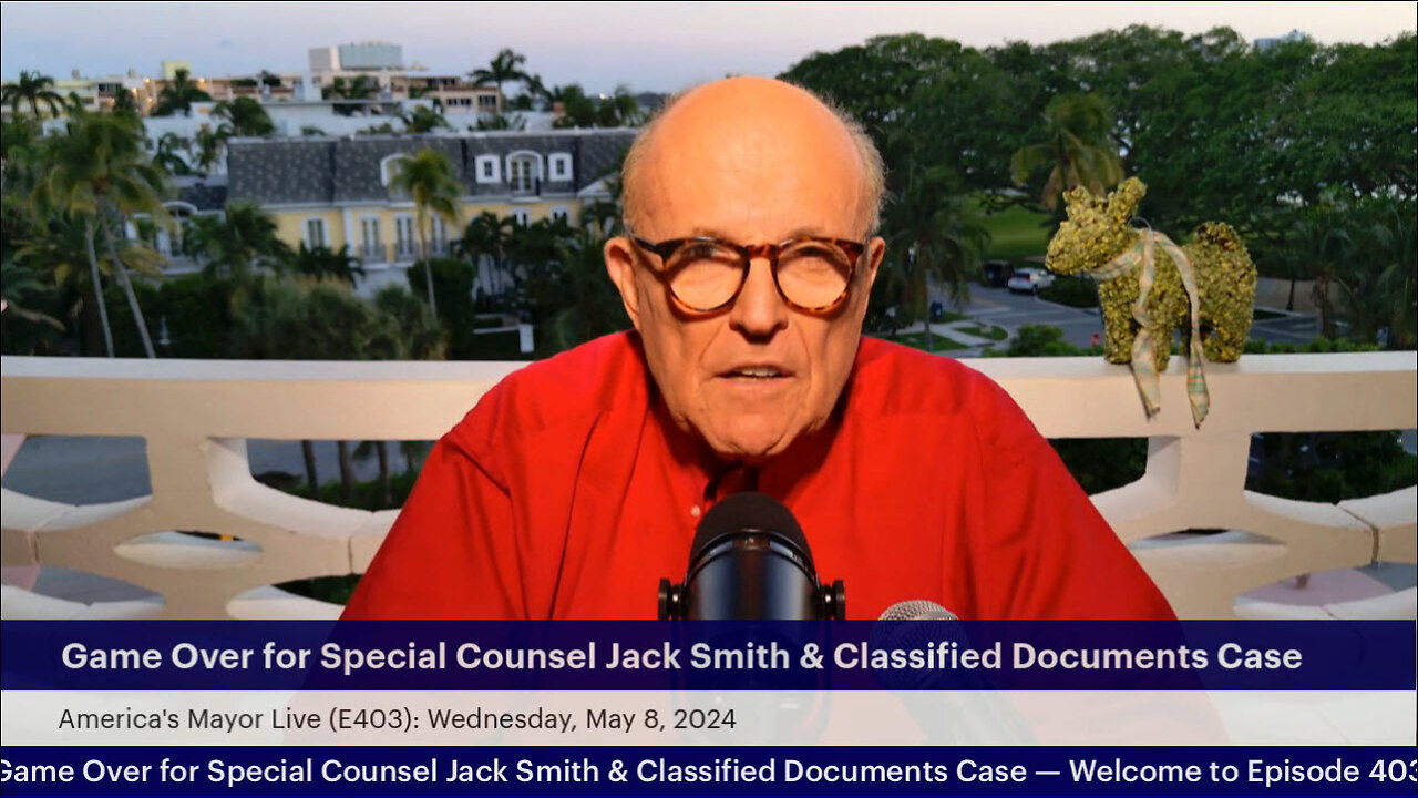 America's Mayor Live (403): Game Over for Special Counsel Jack Smith & Classified Documents Case