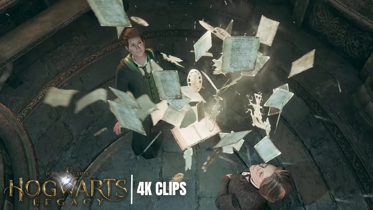 Starting Your First Day, Getting The Wizard's Field Guide | Hogwarts Legacy 4K Clips