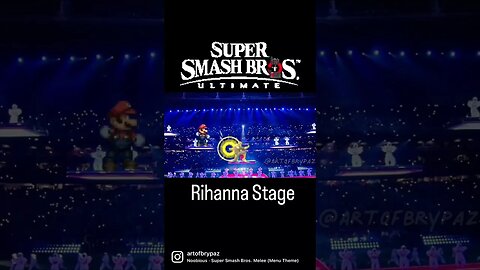 Super Smash Bros - Rihanna Stage