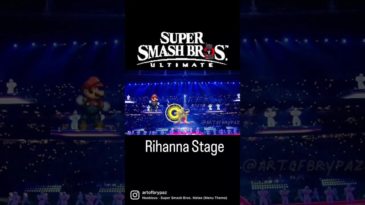 Super Smash Bros - Rihanna Stage