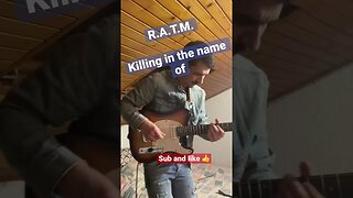 #guitarcover #guitar #music #improvisation #ratm #guitarsolo #rockstar