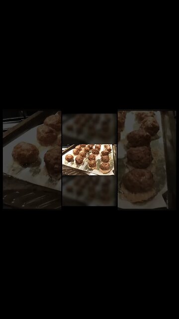 Cocktail Meatballs (kitchen quickies) #shorts
