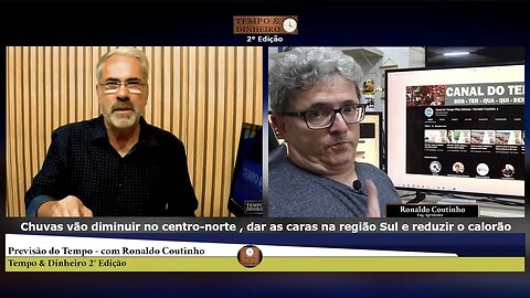Chuvas vão diminuir no centro-norte , dar as caras na região Sul e reduzir o calorão
