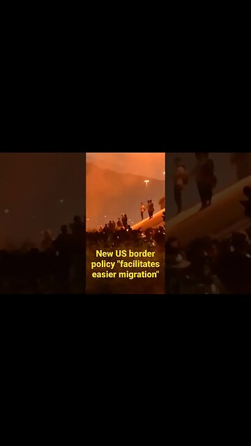 New Biden's policy is a SCAM designed to make access easier for #immigration #border #migration.