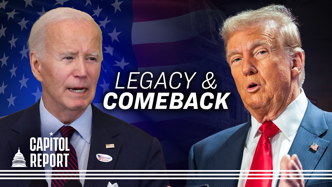 Biden’s Legacy and exit; Trump’s historic Whitehouse return | Capitol Report