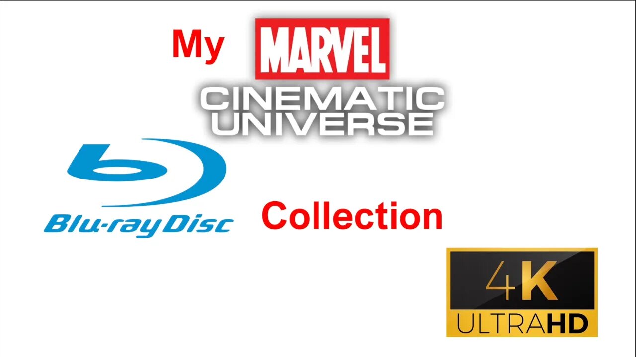 My Marvel Cinematic Universe Blu Ray Collection!