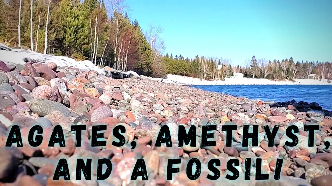 Unpicked Beach full of AGATES! Lake Superior Rockhounding