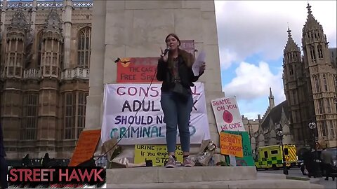 Old Film Clip - Protest