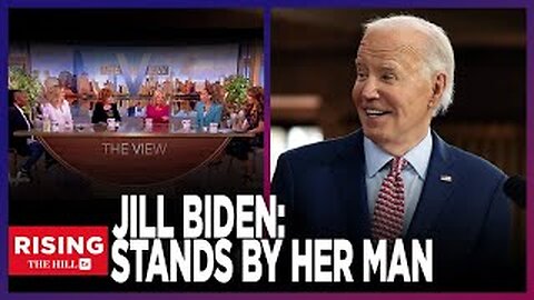 Jill Biden IGNORES Biden Age AND PollNumbers; Tell The View POTUS Will Turn Bad Numbers Around