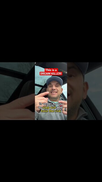 BEWARE of this DREAM KILLER! #christianmotivation #shorts #takeaction