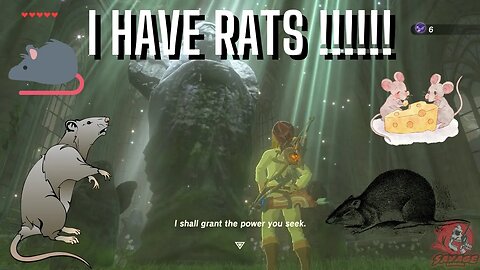 I HAVE RATS!!!! SAVAGE GAMING-YT