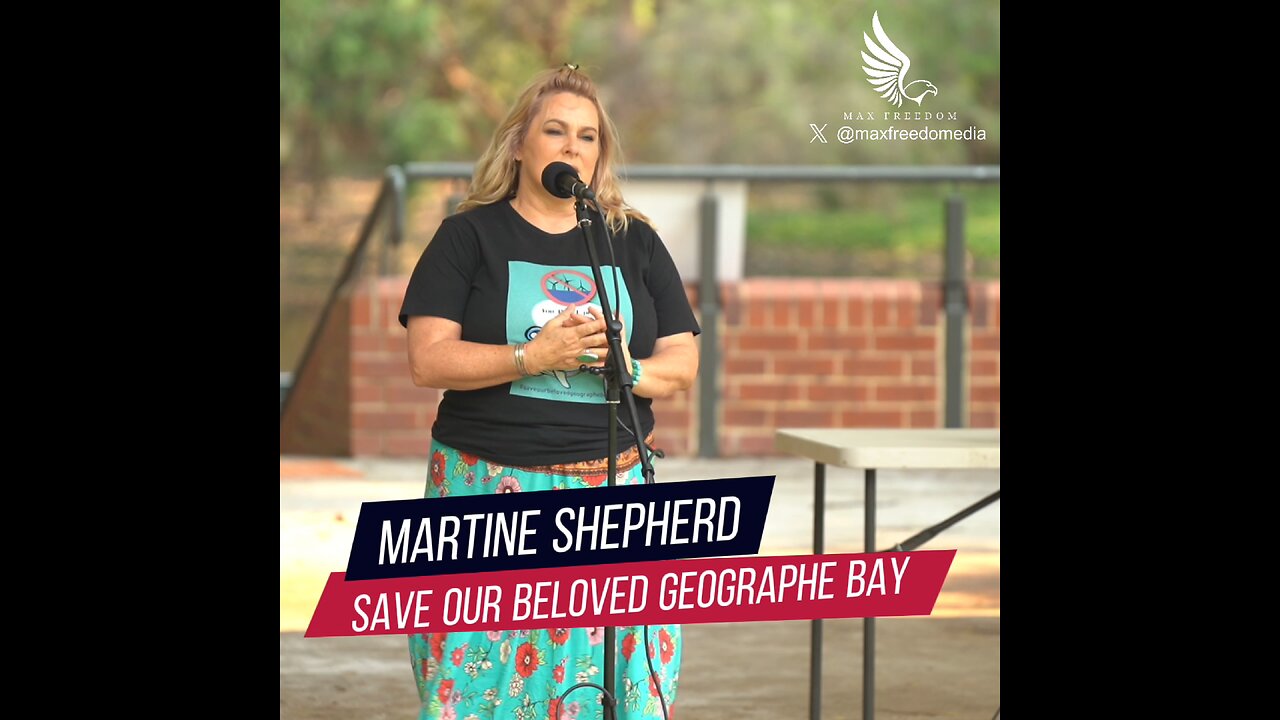 MARTINE SHEPHERD - SAVE OUR BELOVED GEOGRAPHE BAY