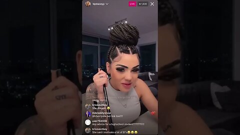 STACEY GIANN ROSADO IG LIVE: She Reveal Some Secret Crazy Stories In Interactive Live(07-02-23) pT.3