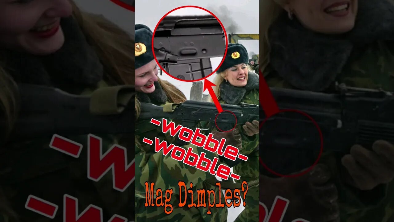 AK magwell dimples , why are they there? Mag wobble #shorts