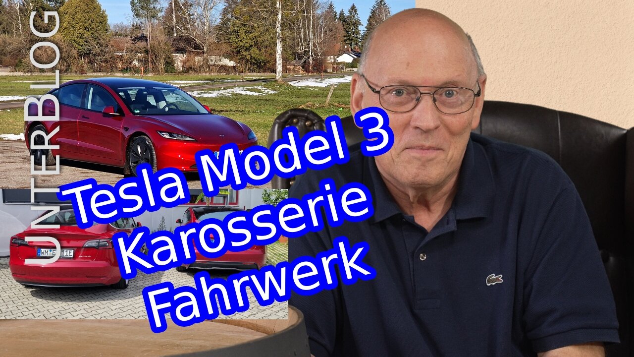 Tesla Model 3 LR Highland - Fahrwerk, Karosserie und Innenraum