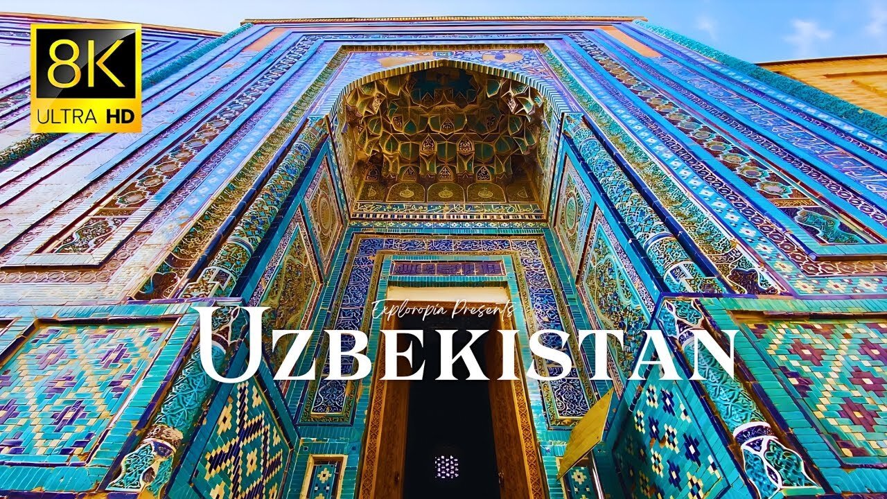 Uzbekistan in 8K ULTRA HD 60 FPS Drone Video | Uzbekistan 2024