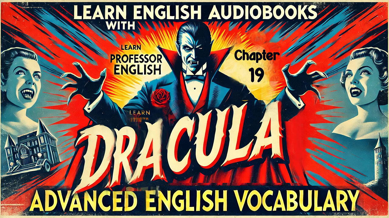 Learn English Audiobooks "Dracula" Chapter 19 (Advanced English Vocabulary)