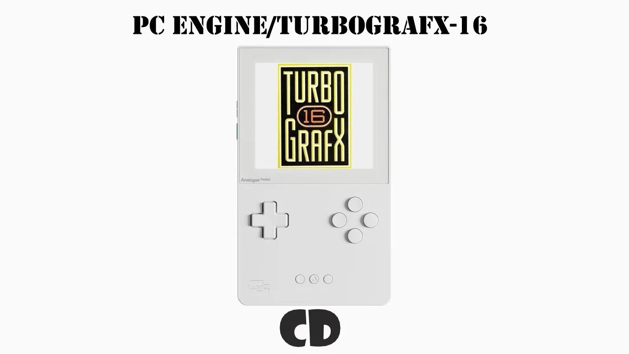 New Analogue Pocket Core PC Engine/TurboGrafx-16 CD