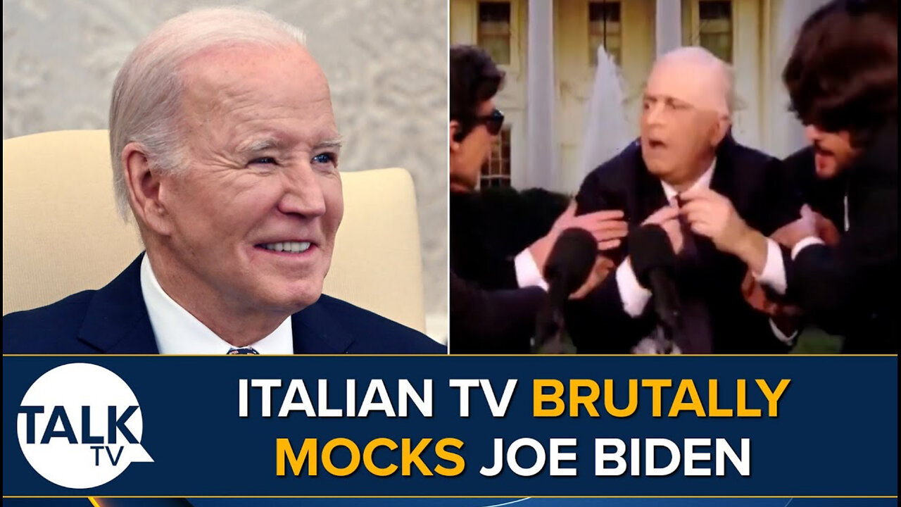 Italian TV MOCKS Joe Biden In ‘Hilarious’ Sketch Of His On-Stage Gaffes