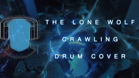 S18 Lone Wolf Crawling Drum Cover