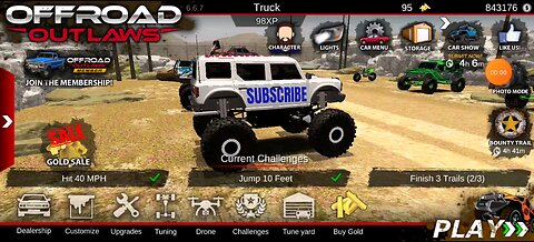 off-road Outlaws mobile game Android iOS