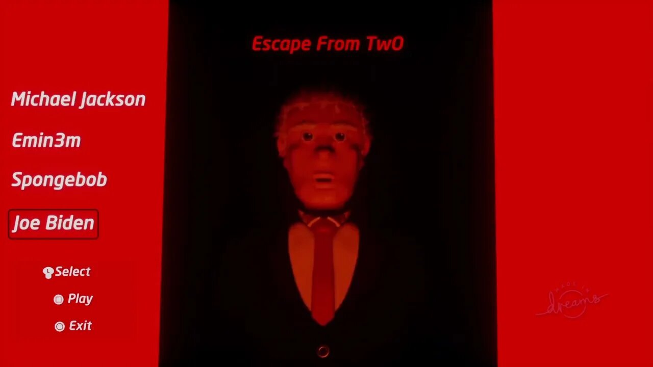 Escape Biden's Basement | Dreams PS4/PS5