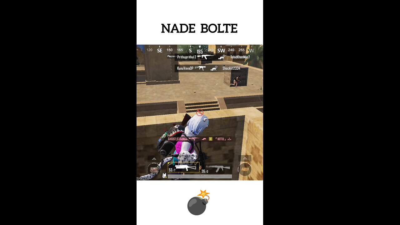 GRENADE HANDS | GOLDEN HANDS✋ | NADE FLICK | NADE 🔪KILLS #bgmi #pubg #shorts