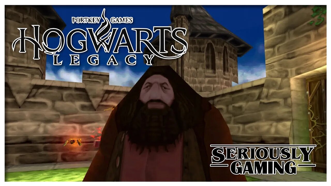 Let's go to school! With "THAT" Wizard game! #hogwartslegacy #hogwarts #jkrowling