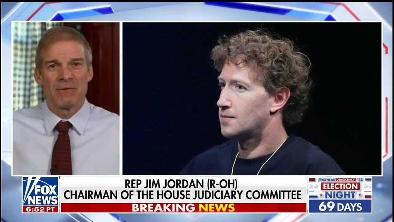 Rep Jim Jordan: The Timing of Zuckerberg Letter Is So Important