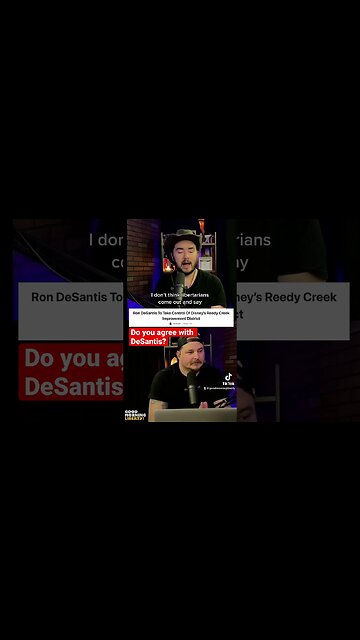#desantis vs Disney - Should libertarians agree or disagree?