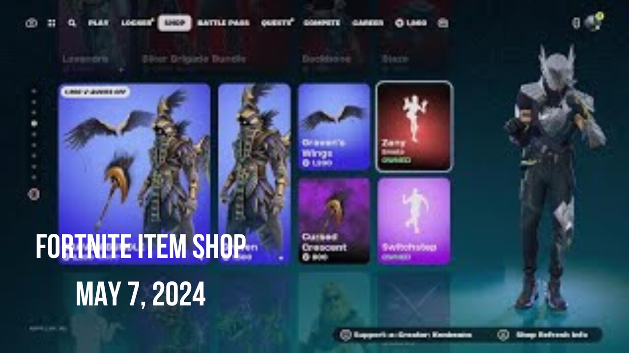 Fortnite Item Shop|May 7, 2024