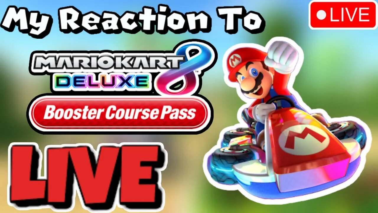 🔴 Reacting to WAVES 1-3 | Mario Kart 8 Deluxe Expansion Pass