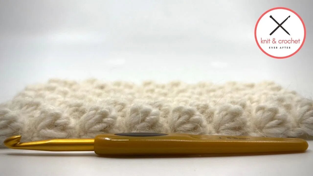 Get Super Texture With This Fun And Easy Crochet Stitch - Honeycomb Stitch