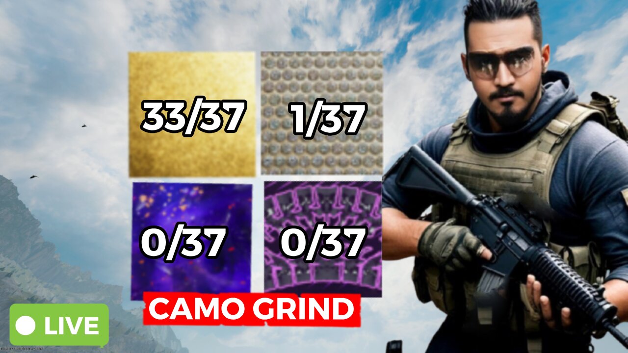 🟢 LIVE - BO6 CAMO GRIND 🔥32/33🚨