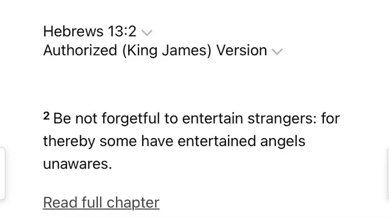 ￼Hebrews 13:2 🥰😇Aa48