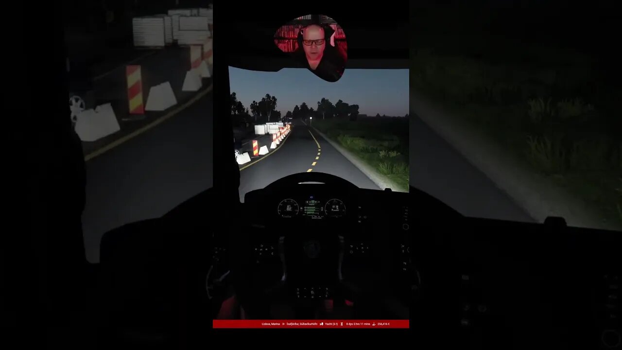 ETS2 Close Call in #eurotrucksimulator2 #shorts