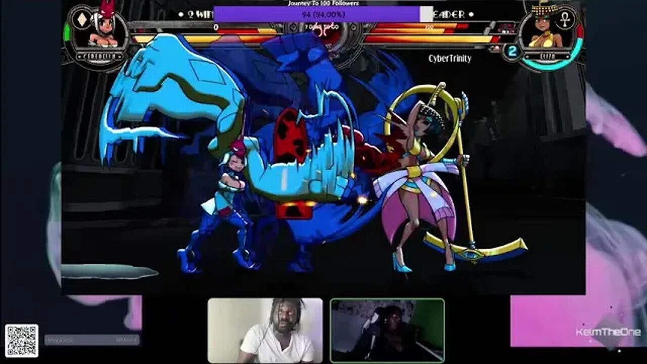 Highlight:SKullGirls 1st to 30 Vs DarkStormQueen