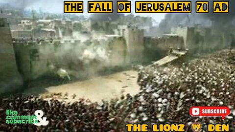 ISRAEL: "BRING THEM TO CONFUSION & THEIR MOTHER TO A SPOIL - 70 AD" #thirdtemple #jerusalem #ww3