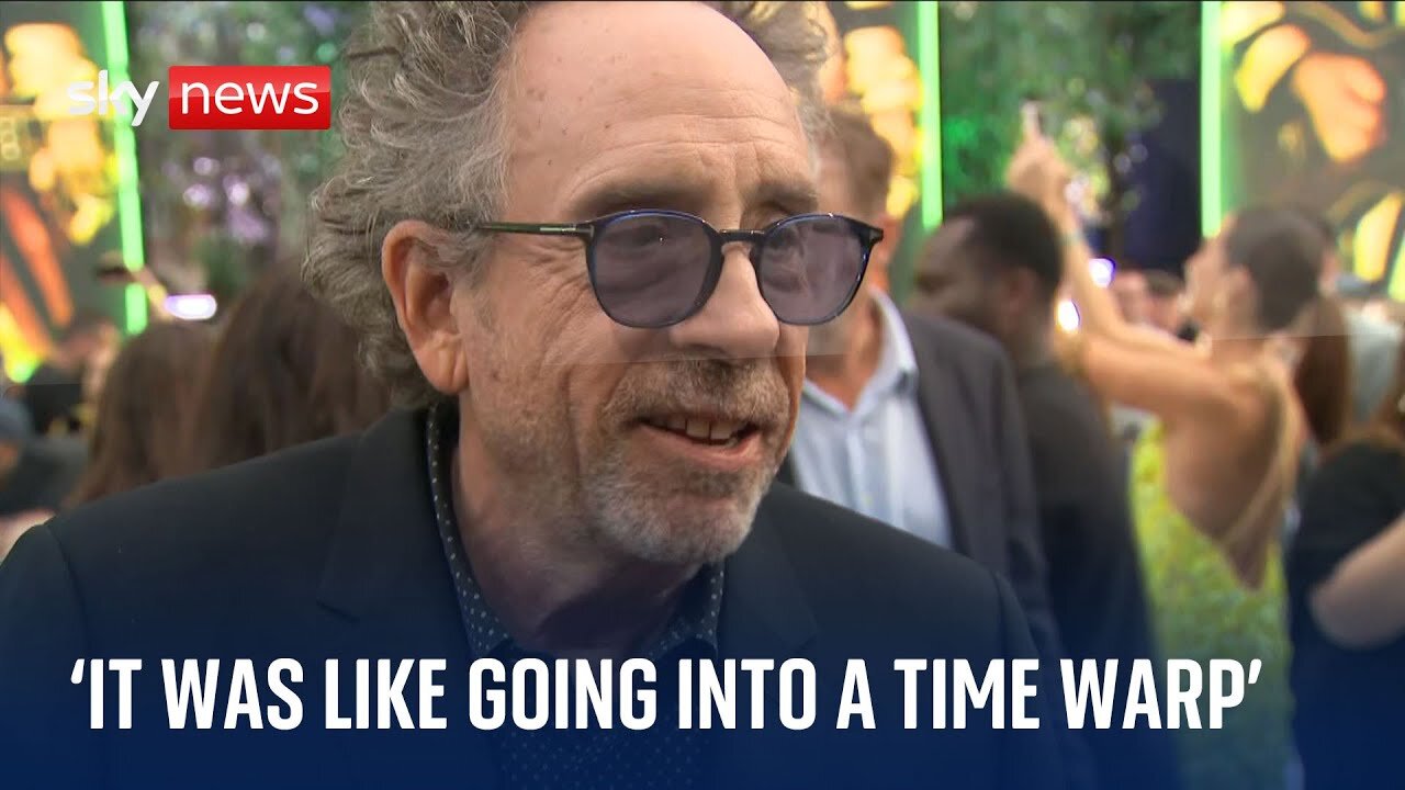 Tim Burton on Beelejuice sequel: 'It was like going into a time warp'