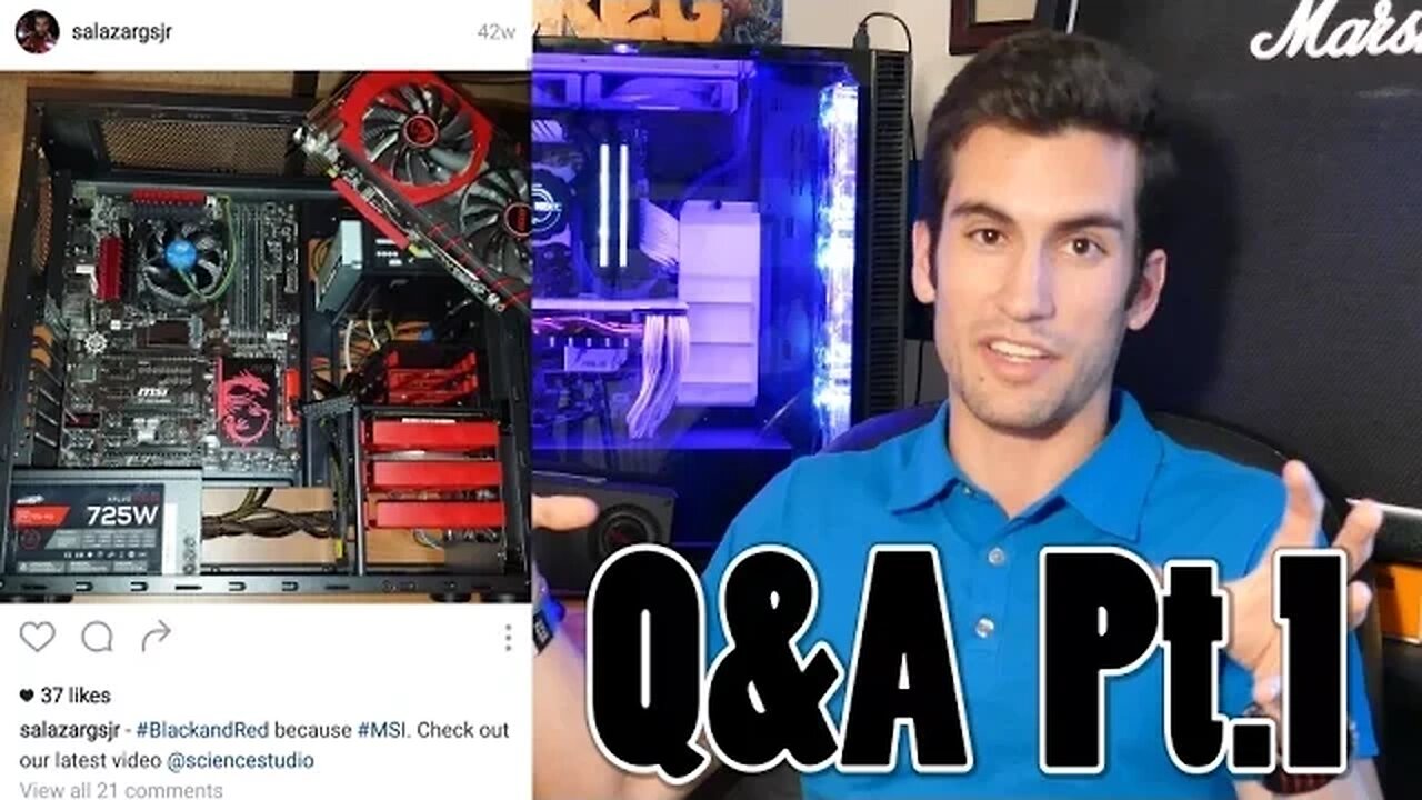 Q&A Part 1: How I Grew the Channel + My First Computer Build